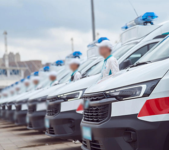 布拖县服务车队展示